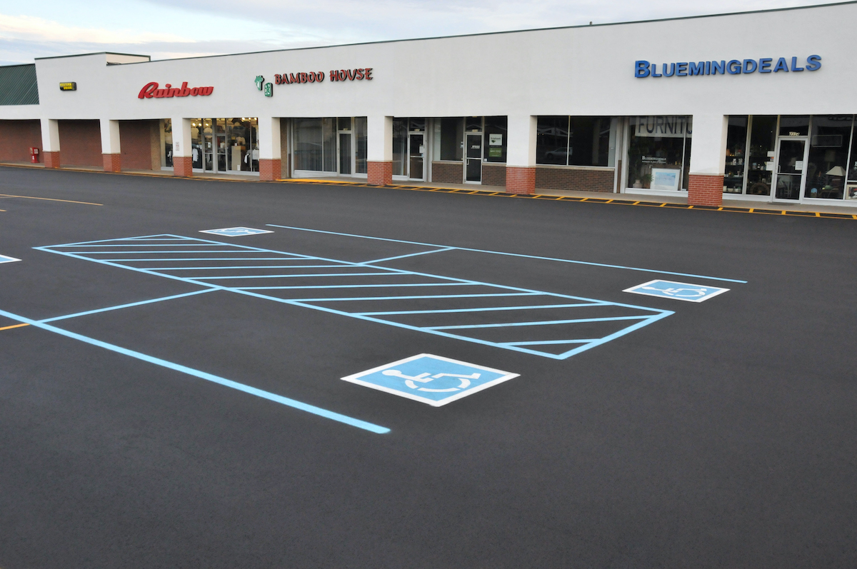 Keystone Plaza | Asphalt Repair | Indiana | Baumgartner Asphalt